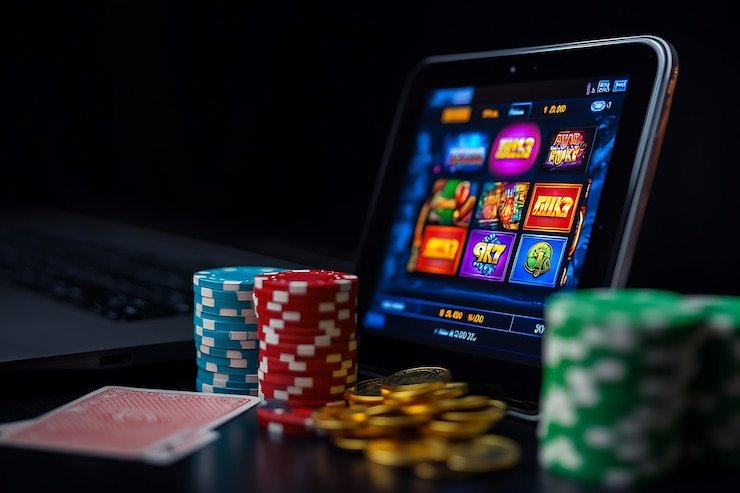 Dealer profesional di studio live multi-kamera marina slot